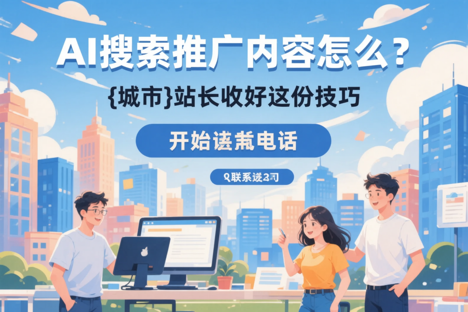AI搜索推广内容怎么写？绵阳站长收好这份技巧