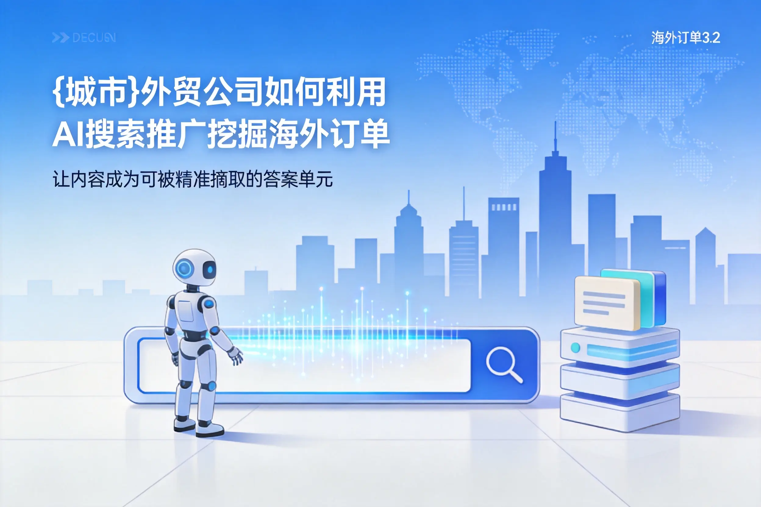 绵阳外贸公司如何利用AI搜索推广挖掘海外订单