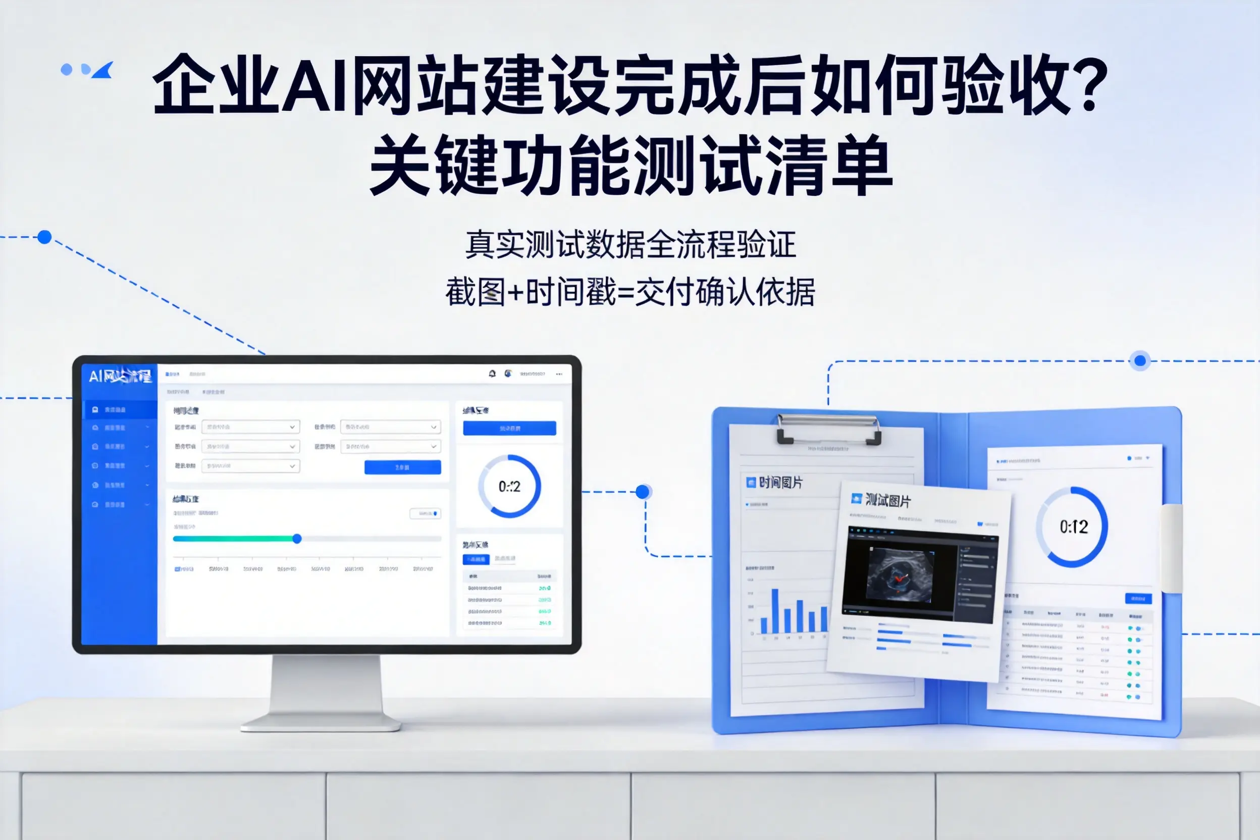 绵阳企业AI网站建设完成后如何验收？关键功能测试清单