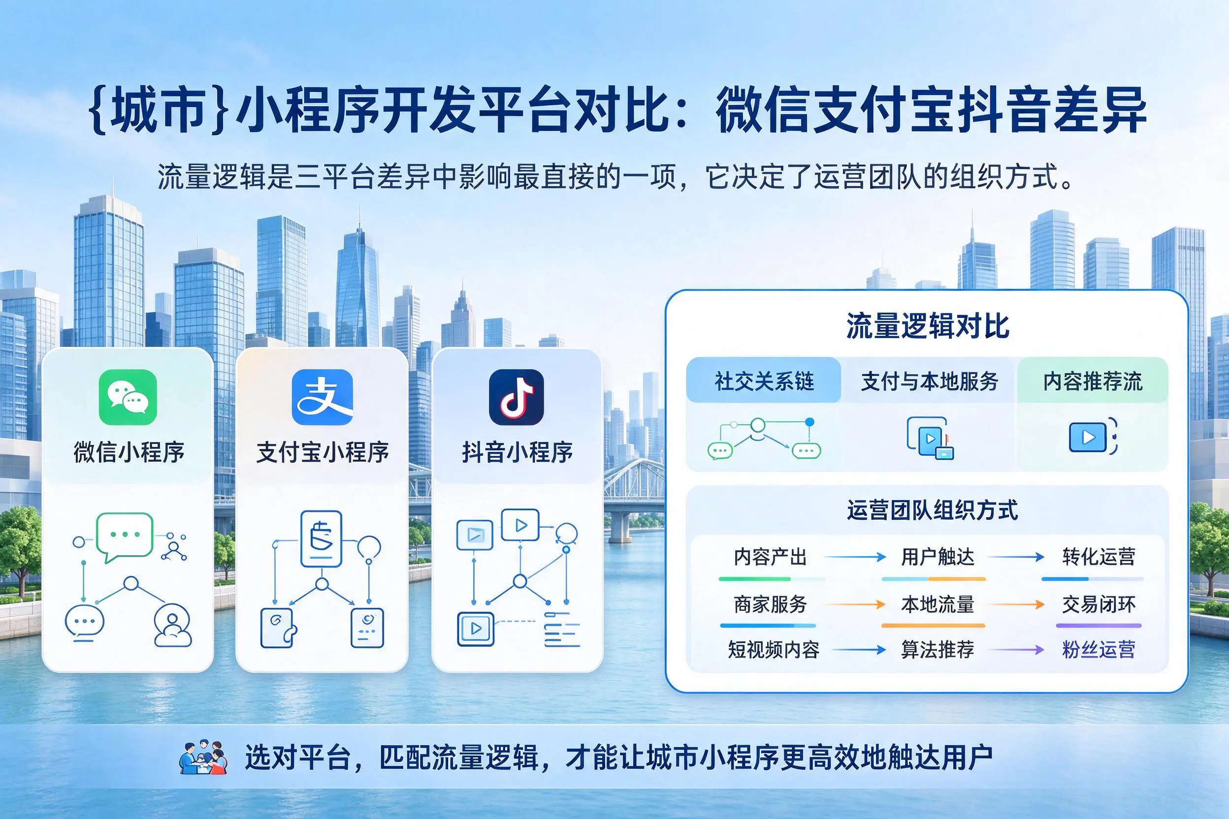 绵阳小程序开发平台对比:微信支付宝抖音差异